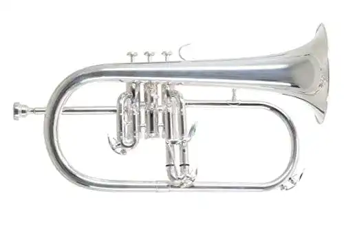Roy Benson Bb-Flügelhorn FH-302S mit 11mm MS Bohrung und Goldmessing