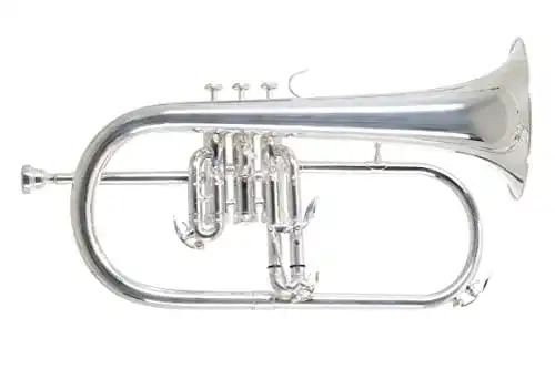 Roy Benson Bb-Flügelhorn FH-302S mit 11mm MS Bohrung und Goldmessing