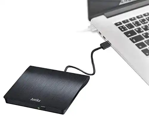 Externes DVD-Laufwerk Antika mit USB 3.0 für effizientes Brennen