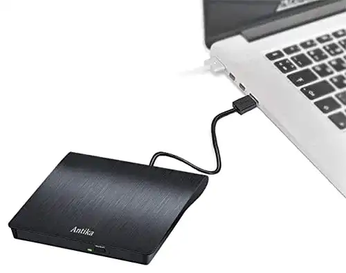 Externes DVD-Laufwerk Antika mit USB 3.0 für effizientes Brennen