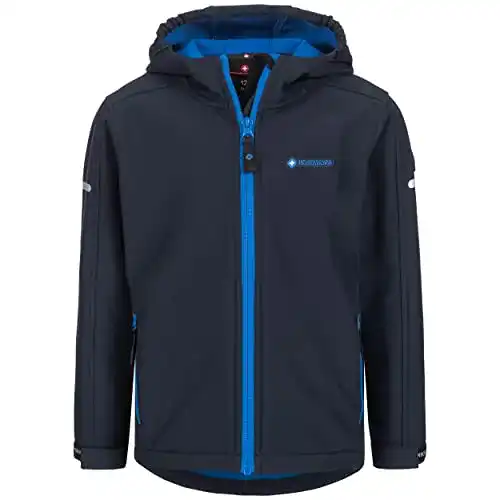 Outdoorjacken für Kinder: Höhenhorn Cledo Softshelljacke Navy Blau Gr. 176