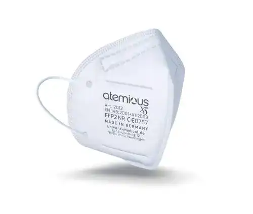 FFP2-Maske Atemious X5 aus Deutschland mit Komfort-Vlies