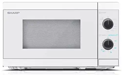Sharp Mikrowelle YC-MG01E-C mit Grill und 20 Litern Fassungsvermögen