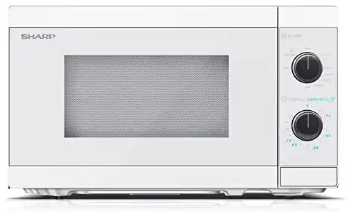 Sharp Mikrowelle YC-MG01E-C mit Grill und 20 Litern Fassungsvermögen