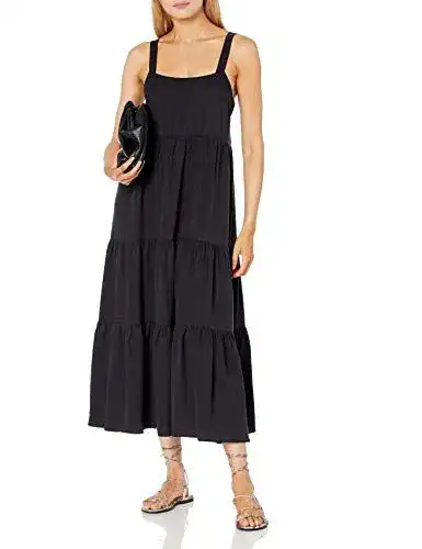 Maxikleid The Drop Damen Britt Maxi-Zeltkleid im Stufendesign