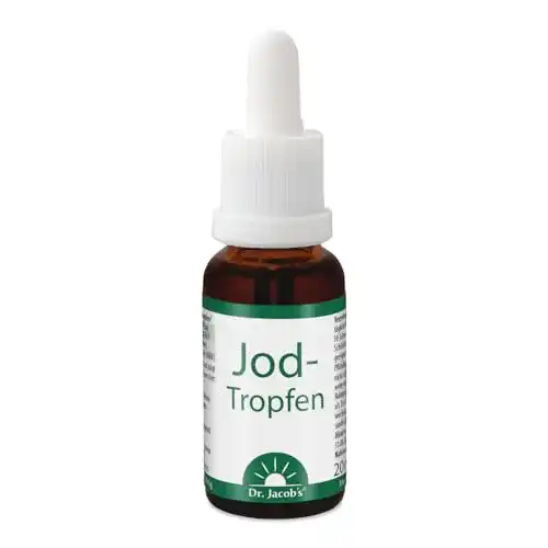 Jod flüssig Dr. Jacob’s Jod-Tropfen 20 ml, 360 Tropfen à 150 µg