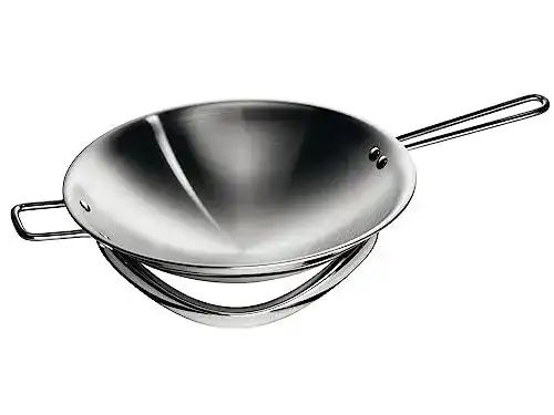 AEG Fusion Wok-Pfanne für Induktionskochfelder mit Trägerring