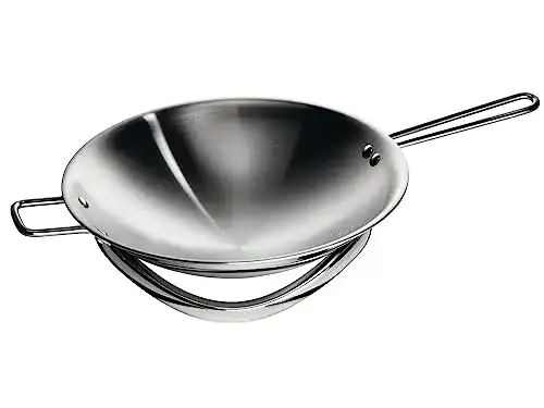 AEG Fusion Wok-Pfanne für Induktionskochfelder mit Trägerring
