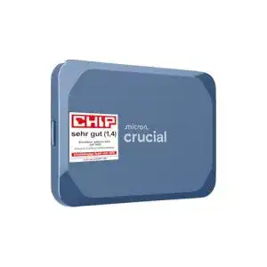 Crucial X10 8TB Externe SSD mit bis zu 2100 MB/s Übertragungsgeschwindigkeit