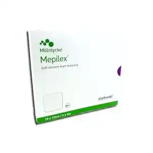 Dekubitus-Pflaster Molnlycke Mepilex weicher Schaumverband 10 x 10 cm