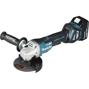 Makita DGA517RTJ Akku-Winkelschleifer 125 mm mit 2 Akkus und Ladegerät