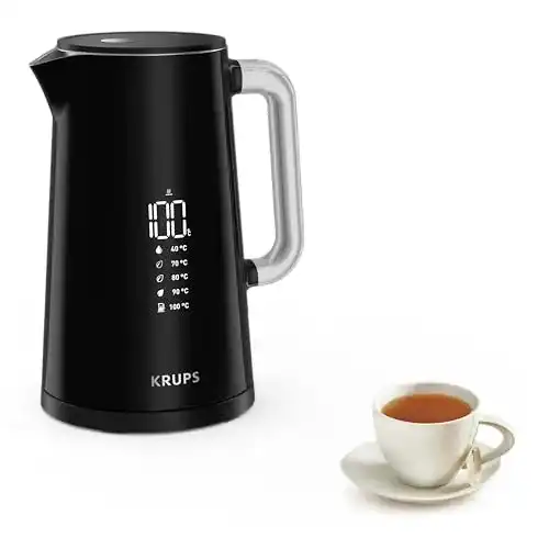 Wasserkocher Krups Smart’n Light mit 5 Temperatureinstellungen und 1,7 Litern