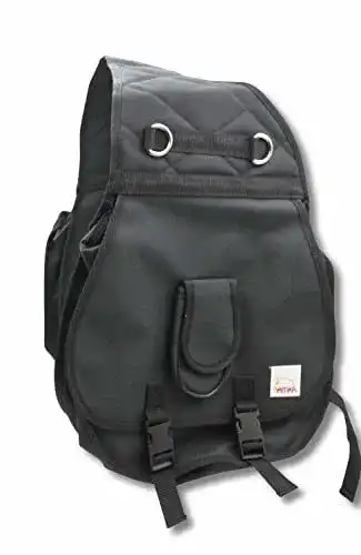 Satteltasche Amka für Pferde – Packtasche mit Handytasche und reflektierenden Streifen