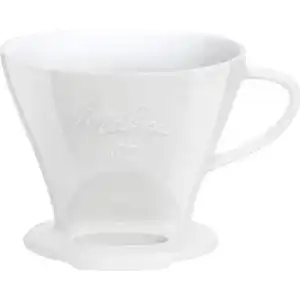 Porzellan-Kaffeefilter Melitta 218967 Größe 102 in Weiß