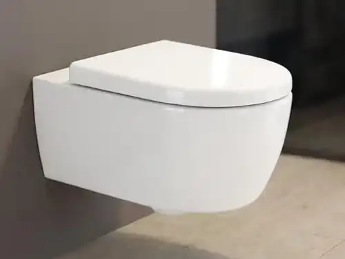 Spülrandloses WC SSWW mit Softclose für Gäste-WC