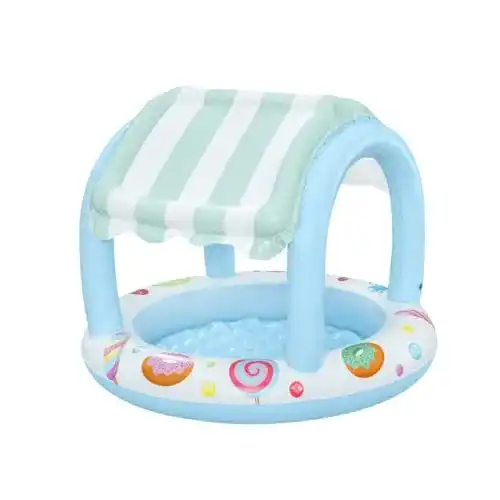Planschbecken Bestway Sweet Shop mit Sonnenschutzdach 104 x 84 cm