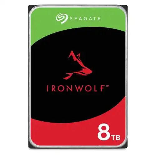 Seagate IronWolf 8TB NAS-Festplatte, interne HDD für NAS-Systeme