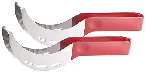 Melonenschneider Pearl 2er Set zum einfachen Schneiden und Servieren