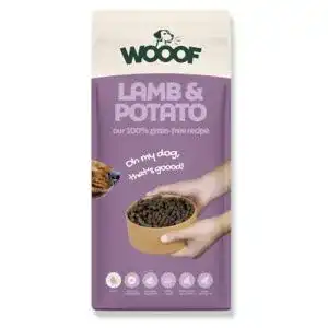 Wooof Hundefutter Lamm und Kartoffel 18kg