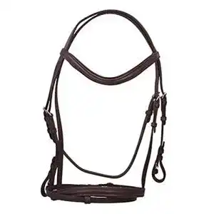 Trensenzaum Covalliero Kerbl Standard Leder für Shetty in Braun