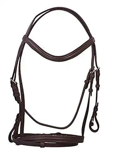 Trensenzaum Covalliero Kerbl Standard Leder für Shetty in Braun