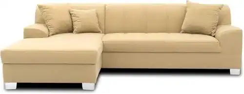 Ecksofa Domo Collection Capri in L-Form mit Schlaffunktion