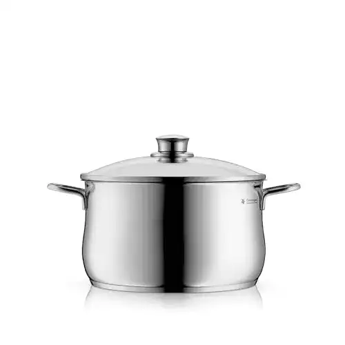 WMF Diadem Plus Kochtopf 20 cm mit Glasdeckel, 3,7 l, Edelstahl