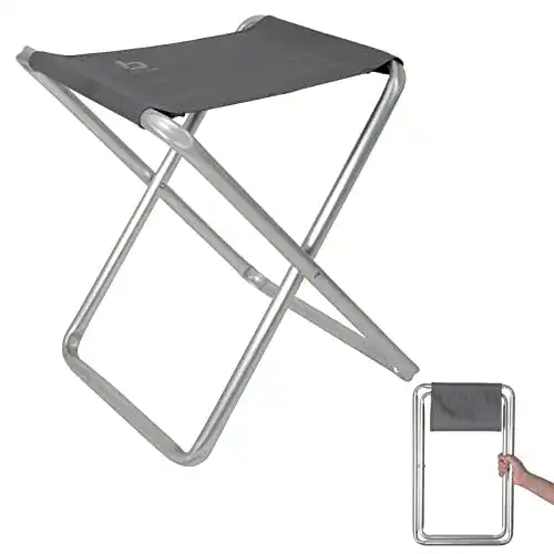 Campinghocker Bo-Camp Mini Aluminium Klapphocker für Angler