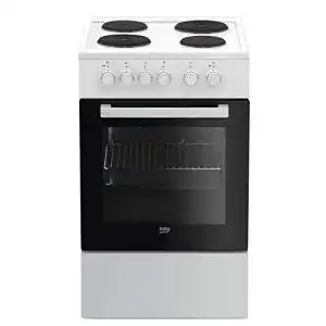 Standherd 50 cm Beko FSS56000GW Herd-Kochfeld-Kombination
