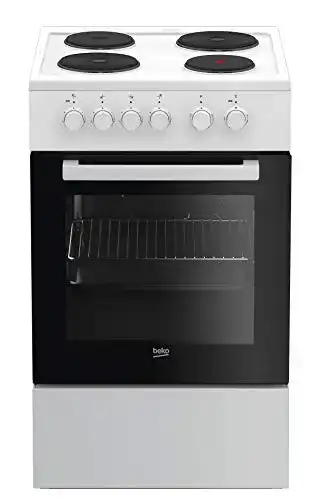 Standherd 50 cm Beko FSS56000GW Herd-Kochfeld-Kombination