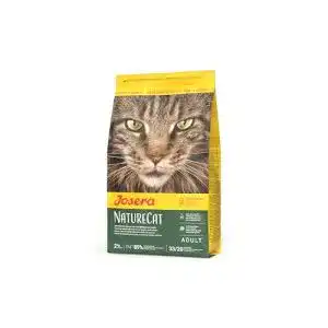 Josera Trockenfutter Katze Naturelle – Getreidefreies Futter für Katzen