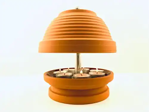 Teelichtofen Hornet-Products HP-TLO XL 24/19 mit gerillter Glocke
