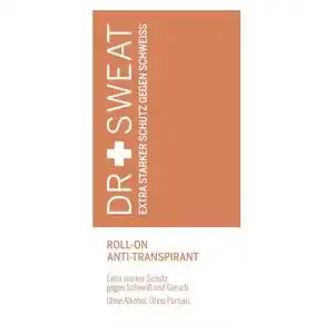 Antitranspirant Dr. Sweat Deo Roll-On für starken Schutz gegen Schweiß