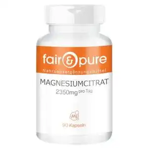 Magnesiumcitrat Kapseln 2350mg – 90 hochdosierte vegane Kapseln
