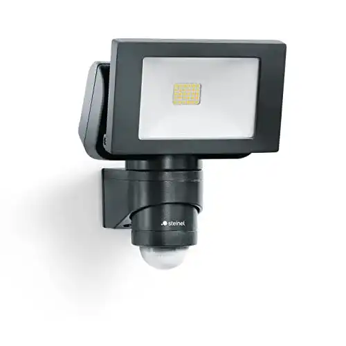 Steinel LED Außenstrahler LS 150 S in Schwarz mit Bewegungsmelder