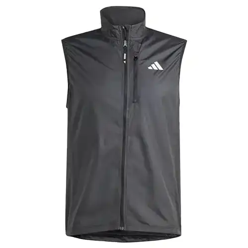 Adidas Own the Run Laufweste für Herren in Schwarz, Größe L