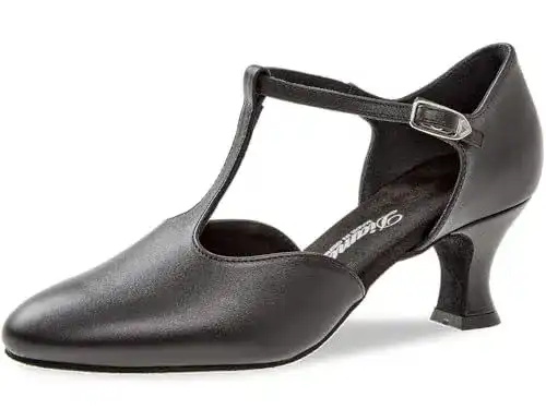Tanzschuhe Diamant Damen 053-006-034 Standard und Latein Schwarz