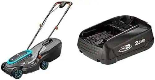 Gardena Akku-Rasenmäher PowerMax 32/18V P4A Solo effizient und umweltfreundlich