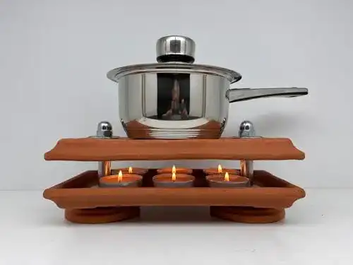 Teelichtofen Hornet Products HP-Serie Terrakotta L mit Wärmeplatte
