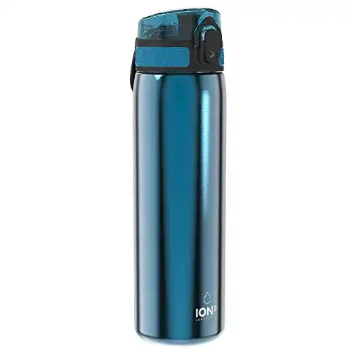 Edelstahl Fahrrad-Trinkflasche Ion8, 600 ml, auslaufsicher