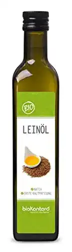 Leinöl biokontor natürlich das Beste BIO 500ml nativ