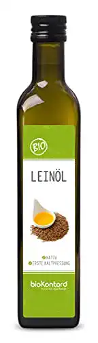 Leinöl biokontor natürlich das Beste BIO 500ml nativ