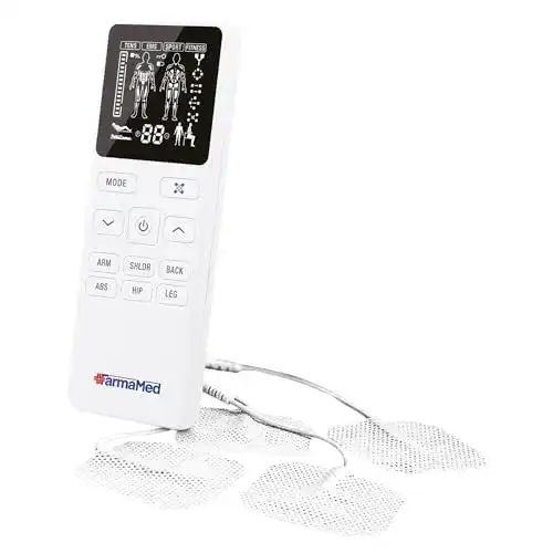 Muskelstimulator FarmaMed Digitaler TENS EMS für Sport und Fitness