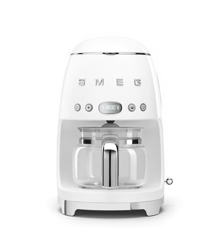 Kaffeemaschine Smeg DCF02WHEU mit 1,4 Litern Fassungsvermögen