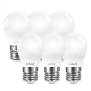 Tageslicht-Glühbirne Linkind E27 P45/G45 LED 7,5W, ersetzt 60 Watt