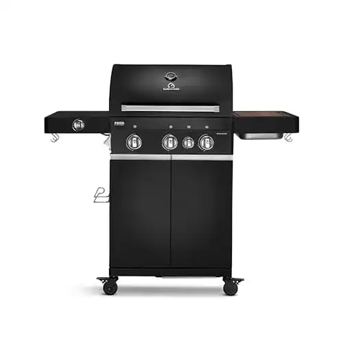 Gasgrill 3 Brenner BURNHARD 3-Brenner Gasgrill FRED Deluxe