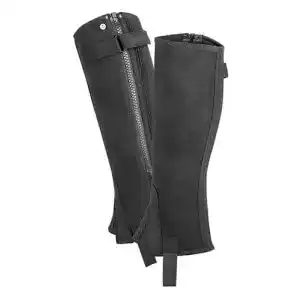 Elt Mini Chaps Daily für Reiter: Elastische Mini Chaps in Schwarz
