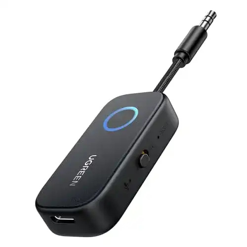 UGREEN Bluetooth 5.2 TV-Transmitter und Empfänger für Klinke
