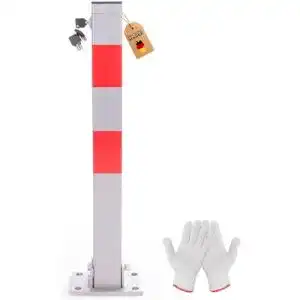Parkplatzsperre RMAN klappbar mit 5 Schlüsseln, 60 cm Höhe