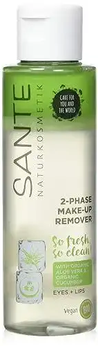 Sante Naturkosmetik 2-Phase Make-up Entferner für Augen und Lippen